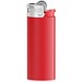 BIC® J25 Feuerzeug Corpus Rot/Boden Weiss/Drücker Rot/Chromkappe