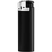 BIC® J38 Chrom Haubenfeuerzeug Corpus Schwarz/Boden Schwarz/Drücker Schwarz/Chromkappe