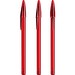 BIC® Style Ballpen Transparent  Rot/ Transparent Rot/ Blaue Tinte