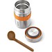 Black+Blum Food Flask 400ml, orange