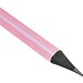 Bleistift mit Radiergummi in Metallic-Farben, pink