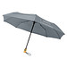 Bo 21 Vollautomatik Kompaktregenschirm aus recyceltem PET-Kunststoff, grau