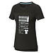 Borax Cool Fit T-Shirt aus recyceltem  GRS Material für Damen, schwarz, S