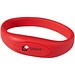 Bracelet USB-Stick, rot, 4GB