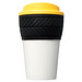 Brite-Americano Isolierbecher mit Schutzring Reifenprofil, 350 ml, gelb