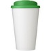 Brite-Americano® Eco 350 ml Isolierbecher mit auslaufsicherem Deckel, grün