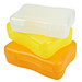 Brotzeitdosen Wave, 3er Set, standard-gelb Brotzeitdosen Wave, 3er Set, standard-gelb