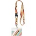 Bucks Sublimation Lanyard mit Schnappverschluss, schwarz, 25mm