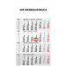 geiger notes 4-Monats-Wandkalender Recycling 2021, weiß geiger notes 4-Monats-Wandkalender Recycling 2021, weiß