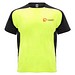 Bugatti Sport T-Shirt für Kinder, Fluor Yellow / schwarz, 8