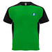 Bugatti T-Shirt Unisex aus recyceltem Material, farngrün / schwarz, M