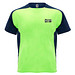 Bugatti T-Shirt Unisex aus recyceltem Material, Fluor Green / schwarz, L