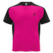 Bugatti T-Shirt Unisex aus recyceltem Material, fuchsia / schwarz, L