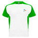 Bugatti T-Shirt Unisex aus recyceltem Material, weiß / farngrün, L