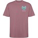 Bull Overzise T-Shirt Unisex, Pale Red, L