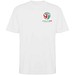 Bull Overzise T-Shirt Unisex, weiss, L