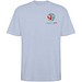 Bull Overzise T-Shirt Unisex, Zen Blue, L