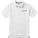 ELEVATE Herren Poloshirt Calgary, weiß,dunkelblau, XL ELEVATE Herren Poloshirt Calgary, weiß,dunkelblau, XL