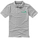 ELEVATE Herren Poloshirt Calgary, grau meliert, XL ELEVATE Herren Poloshirt Calgary, grau meliert, XL