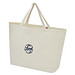 Cannes 200 g/m² Shopper Tragetasche aus recyceltem Material 10L, natur