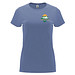 Capri T-Shirt für Damen, Blue Denim, L