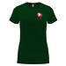 Capri T-Shirt für Damen, dunkelgrün, L