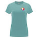 Capri T-Shirt für Damen, Dusty Blue, L