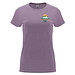 Capri T-Shirt für Damen, flieder, XL