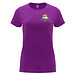 Capri T-Shirt für Damen, lila, L