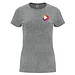 Capri T-Shirt für Damen, Marl Grey, 2XL