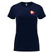 Capri T-Shirt für Damen, Navy Blue, S