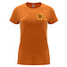 Capri T-Shirt für Damen, orange, XL