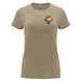Capri T-Shirt für Damen, sand meliert, XL