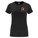 Capri T-Shirt für Damen, schwarz, L