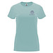 Capri T-Shirt für Damen, Washed Blue, 2XL