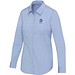Carnelian 133 g/m² Popeline Bluse, hellblau, L