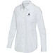 Carnelian 133 g/m² Popeline Bluse, weiss, L