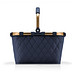 reisenthel® Einkaufskorb carrybag, gold/rhombus midnight