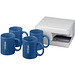 Ceramic Geschenkset mit 4 Bechern, 4x 330 ml, blau Ceramic Geschenkset mit 4 Bechern, 4x 330 ml, blau