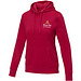 Charon Damen Kapuzenpullover, rot, XL