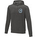 Charon Herren Kapuzenpullover, storm grey, L
