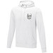 Charon Herren Kapuzenpullover, weiss, L