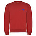 Clasica Sweatshirt mit Rundhalsausschnitt für Kinder, rot, 11/12