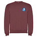 Clasica Sweatshirt mit Rundhalsausschnitt Unisex, Berry Red, L