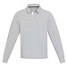 Clyde Rugby Polo Sweatshirt Unisex, heather grau, 2XL