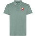 Cobain Poloshirt Unisex, dunkelgrün, XL