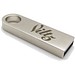 Compact USB-Stick, silber, 4GB