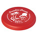 Crest recycelter Frisbee, rot