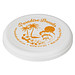 Crest recycelter Frisbee, weiss