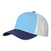 CrisMa Cap mit Mesheinsatz , hellblau